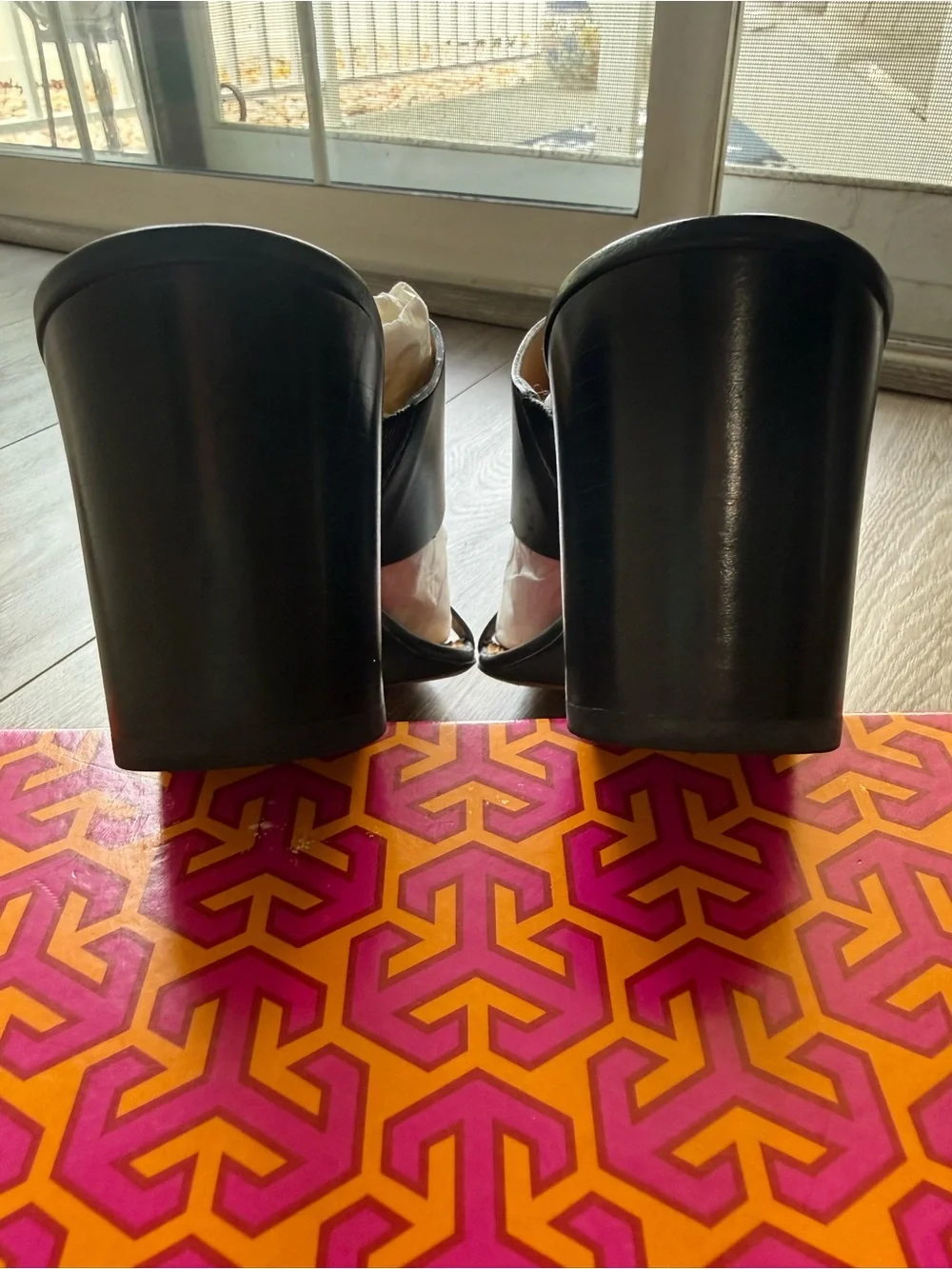 Tory Burch Everly Sandal Wedge Slide Calf Leather